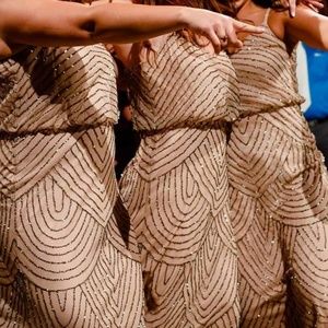 Blush Bridesmaid Dress